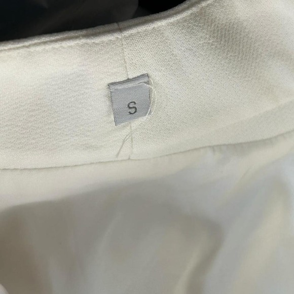 White V Neck Kimono Style Top‎ size small - Picture 3 of 5